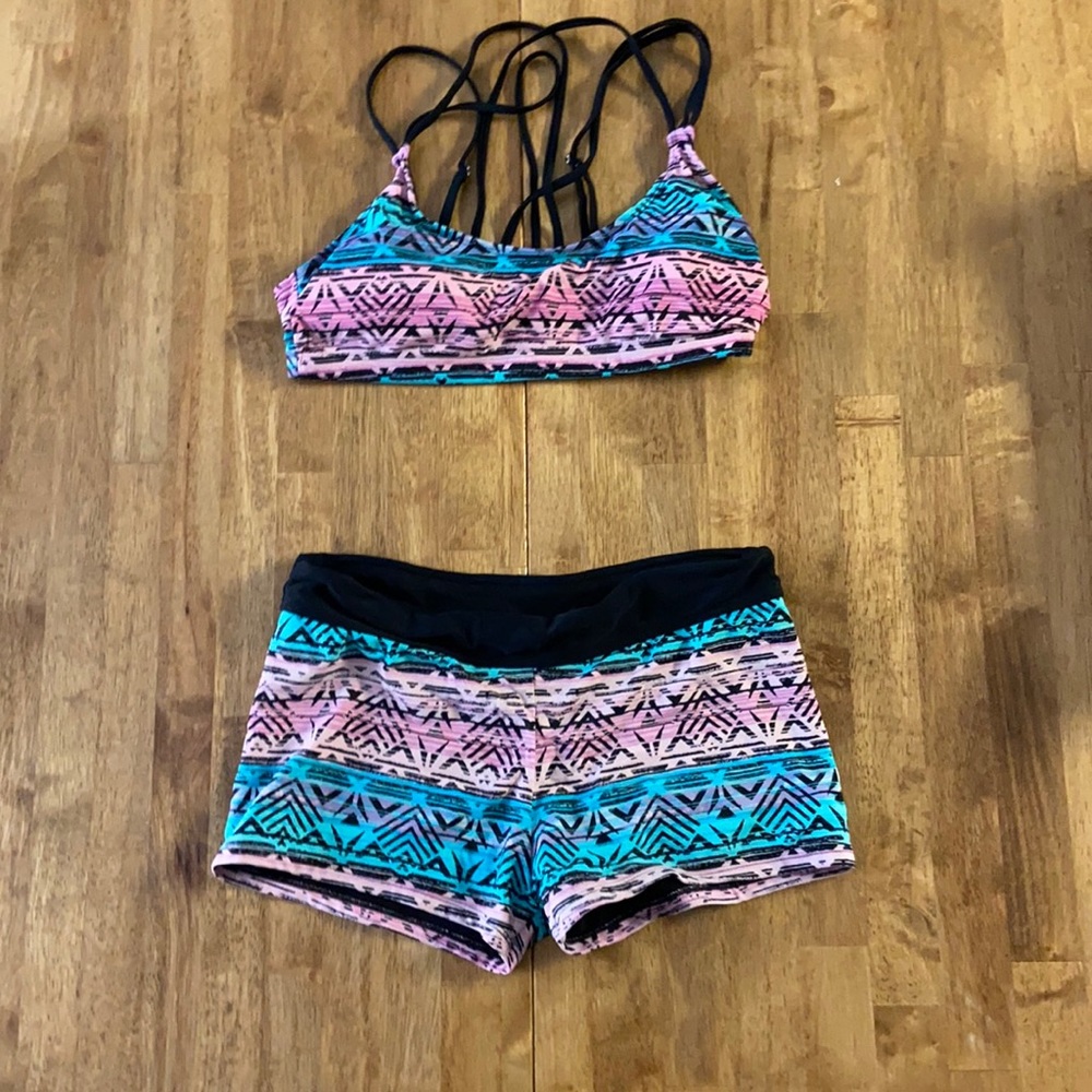 Multi color swimsuit